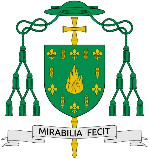 Coat of arms — Bishop Frédéric Pierre Rossignol
