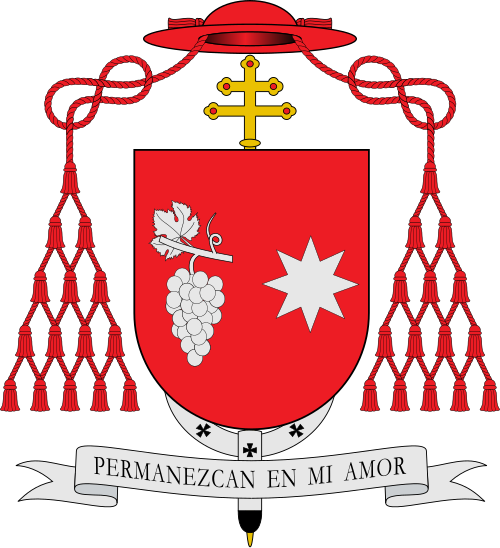 Coat of arms — Cardinal Luis José Rueda Aparicio