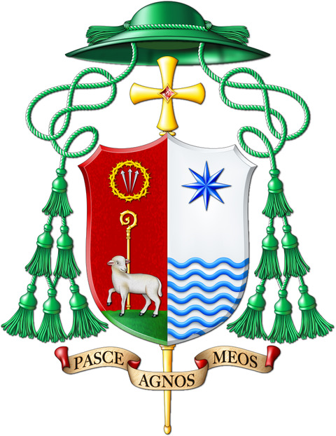Coat of arms — Bishop Giuseppe Russo