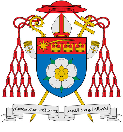 Coat of arms — Cardinal Louis Raphaël I Sako
