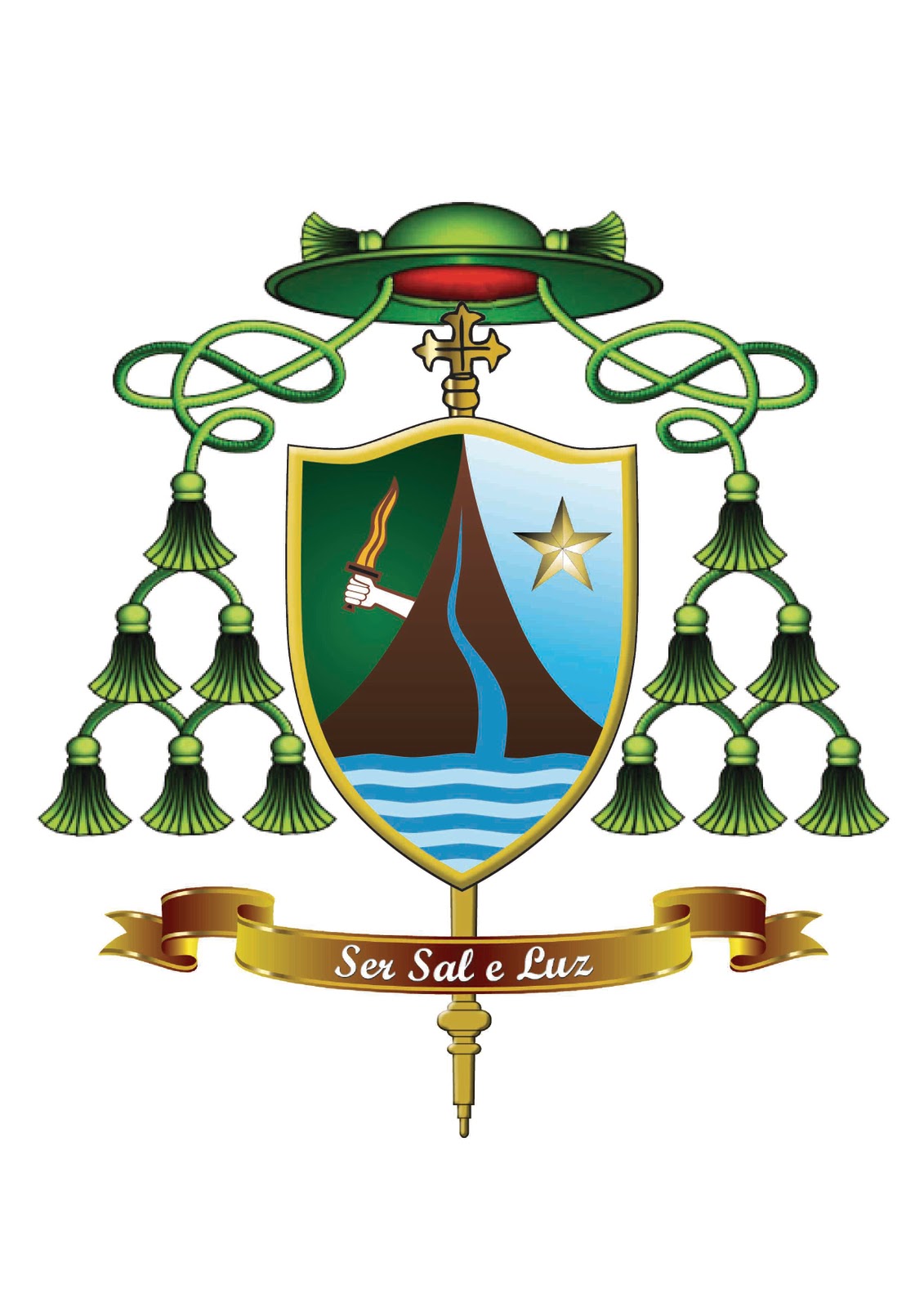 Coat of arms — Bishop Wilmar Santin