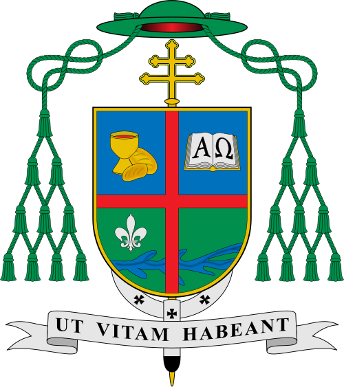 Coat of arms — Archbishop Juarez Sousa Da Silva