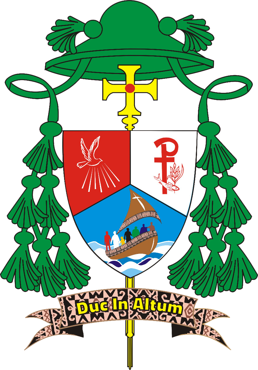Coat of arms — Bishop Ewaldus Martinus Sedu