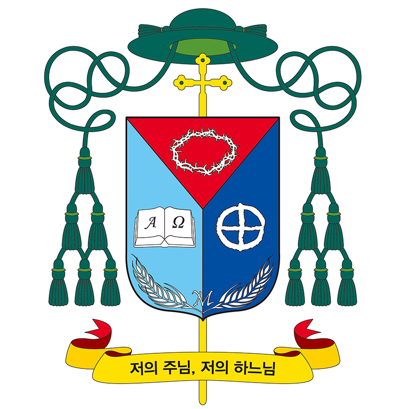 Coat of arms — Bishop Benedictus Son Hee-Song