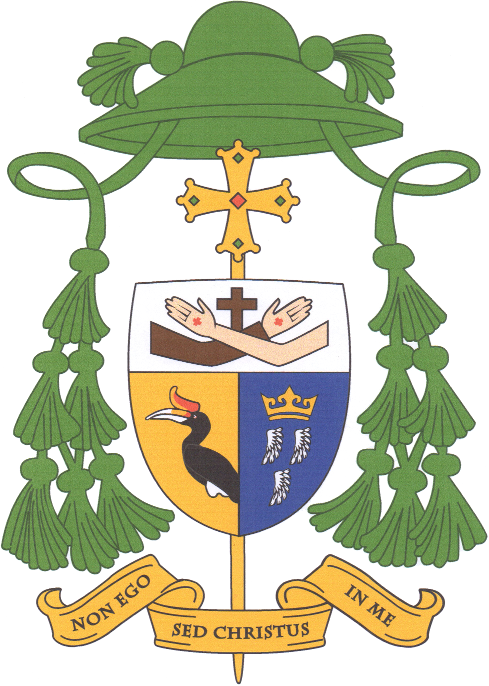 Coat of arms — Bishop Samuel Oton Sidin
