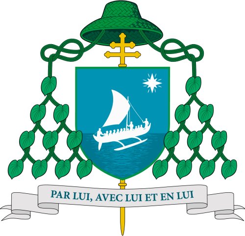 Coat of arms — Archbishop Susitino Sionepoe