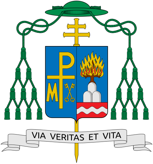 Coat of arms — Archbishop Francesco Sirufo