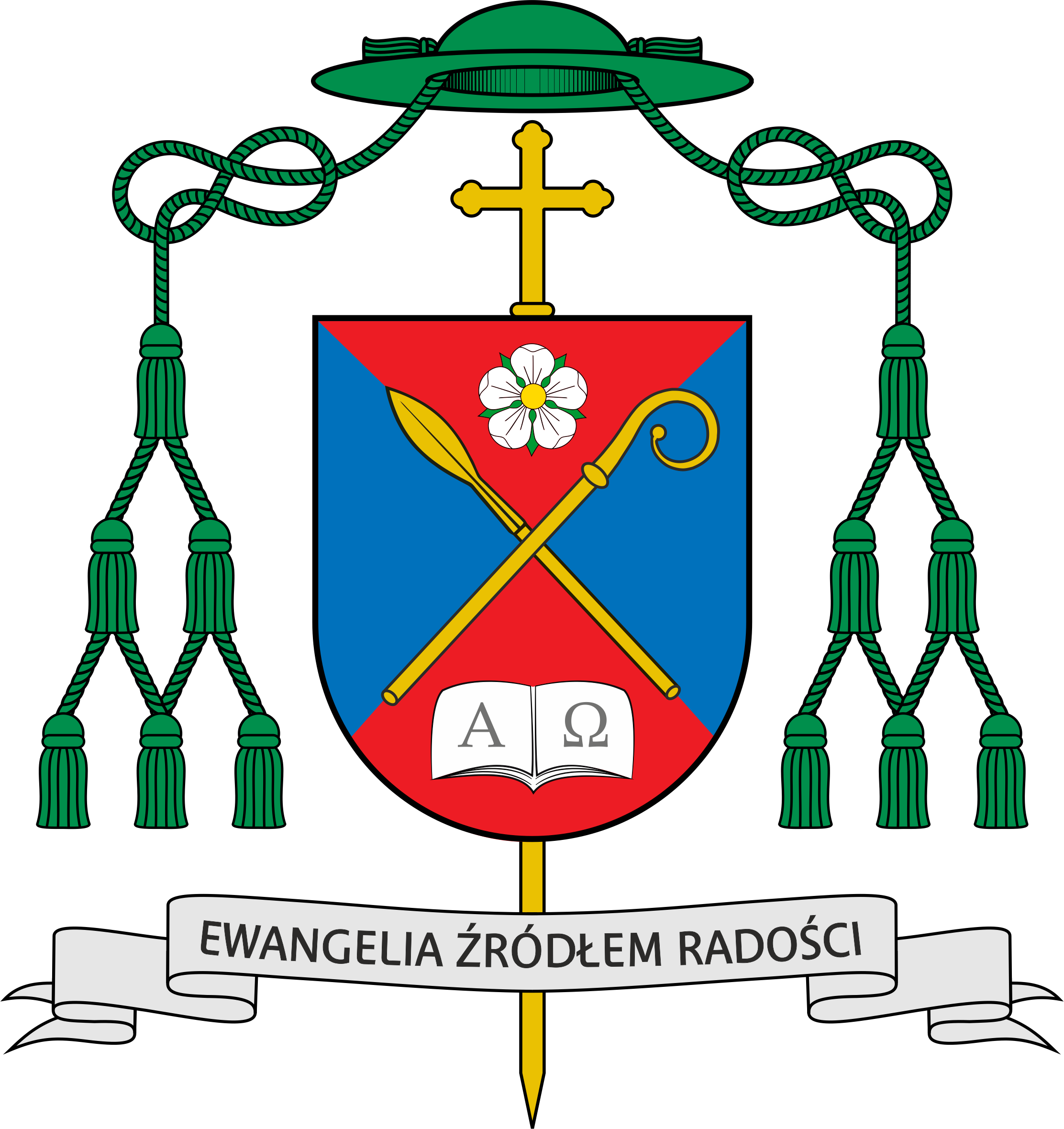 Coat of arms — Bishop Wojciech Skibicki