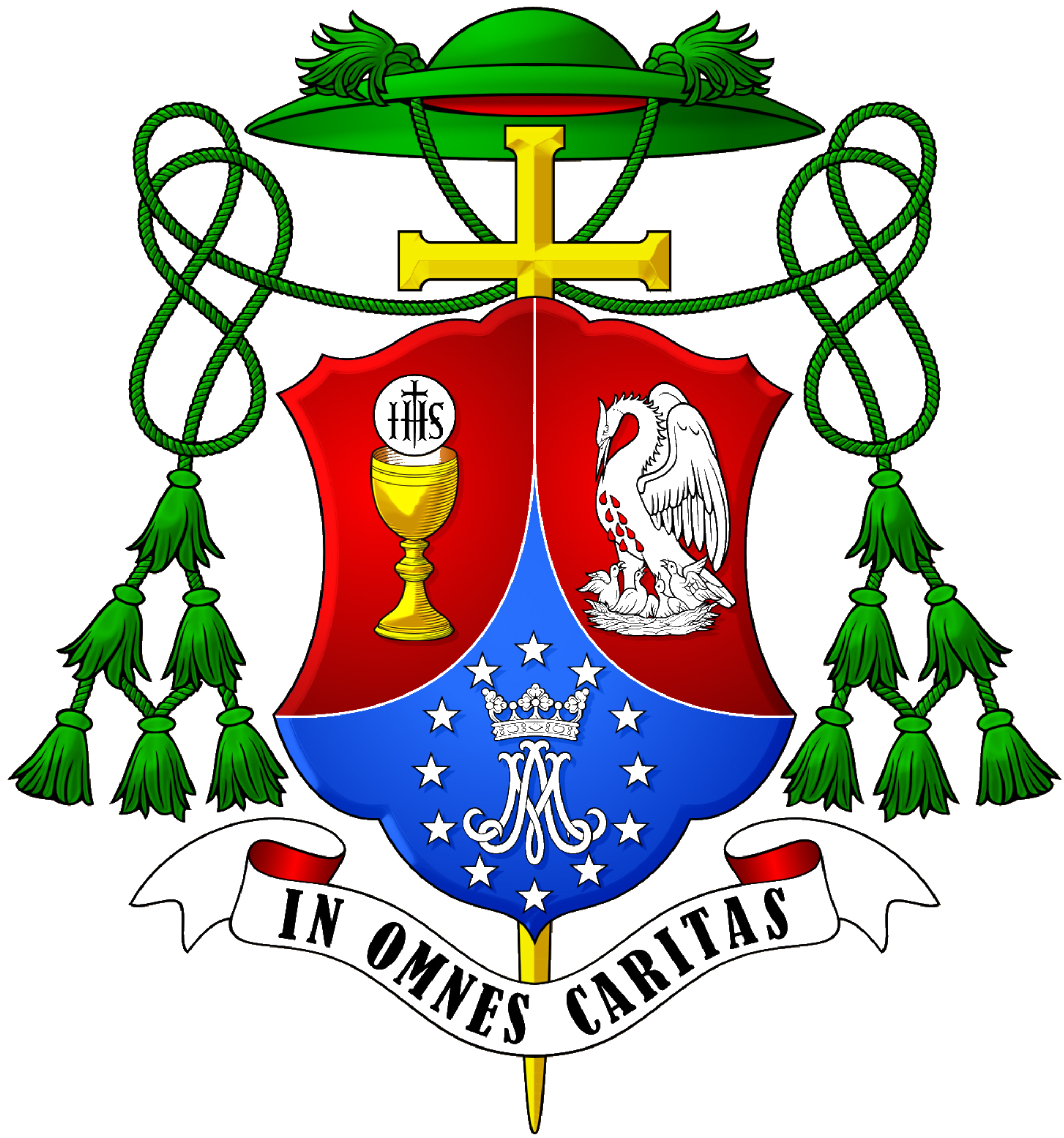 Coat of arms — Bishop Edilson Soares Nobre