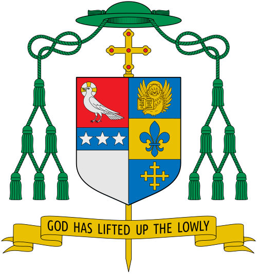 Coat of arms — Bishop Joseph Mark Spalding