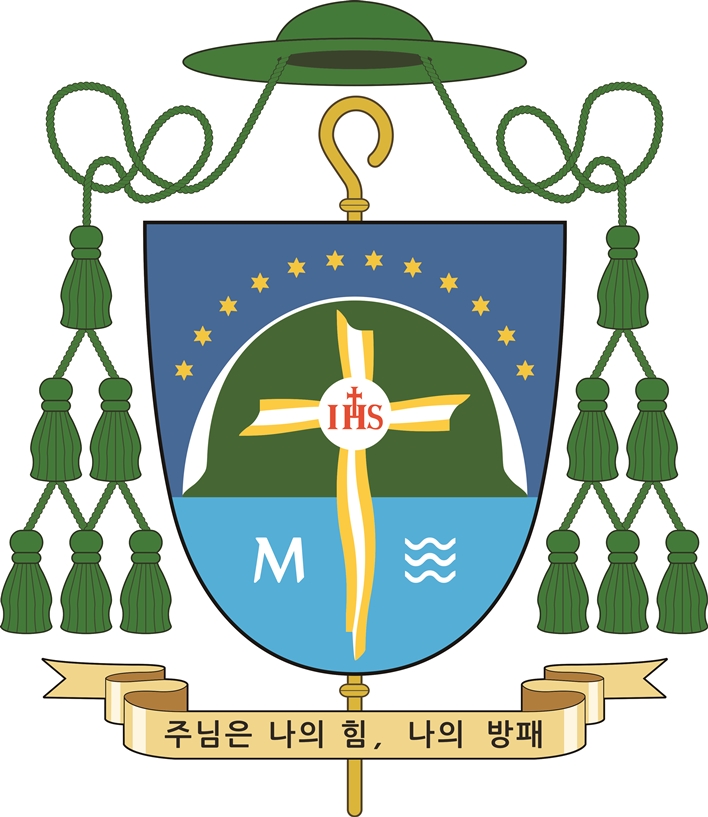 Coat of arms — Bishop Titus Seo Sang-Beom