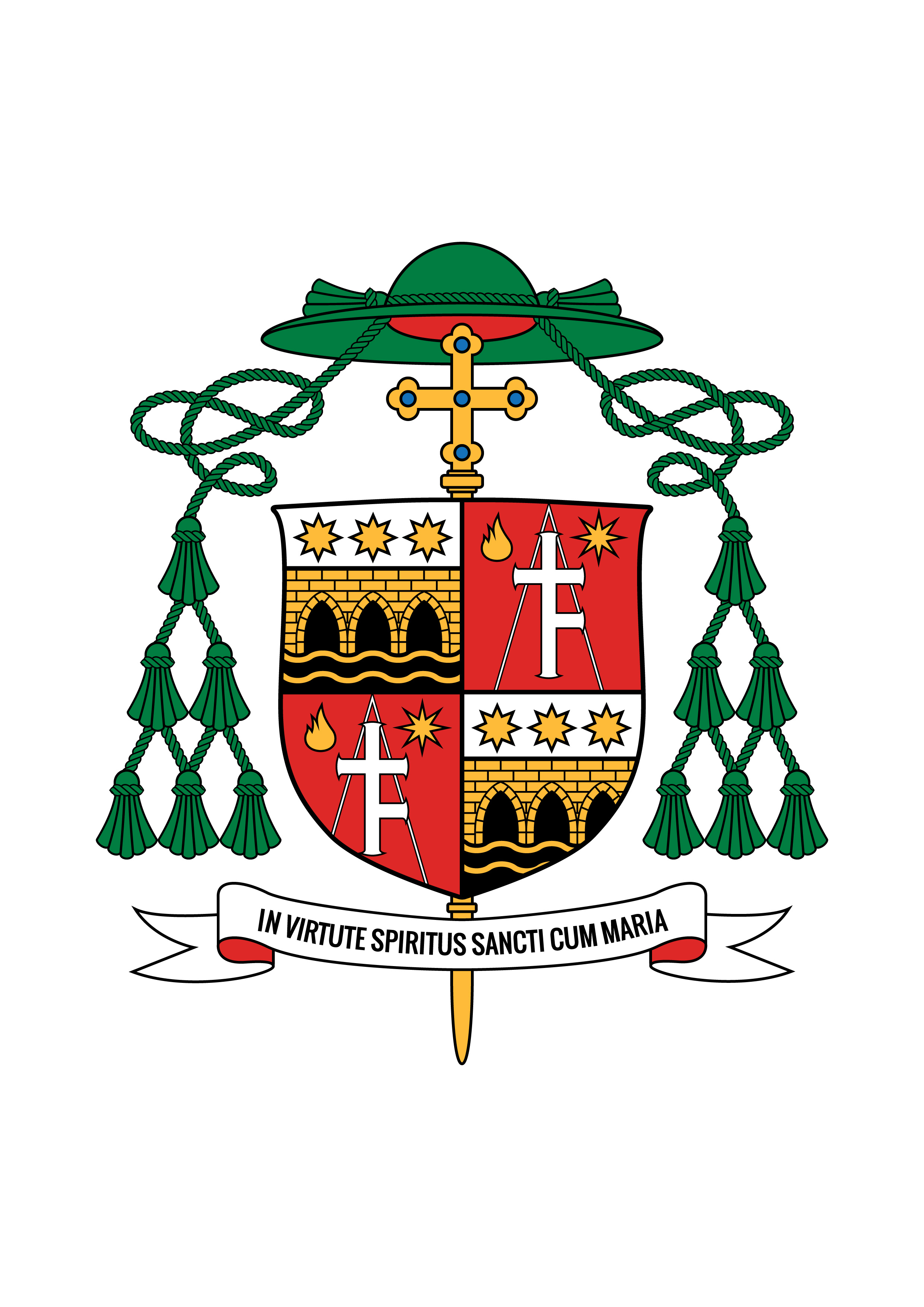 Coat of arms — Bishop Stanislav Stolárik