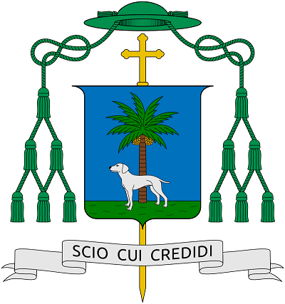 Coat of arms — Bishop Antonio Suetta
