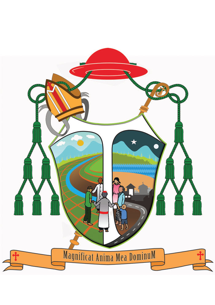 Coat of arms — Bishop Paskalis Bruno Syukur