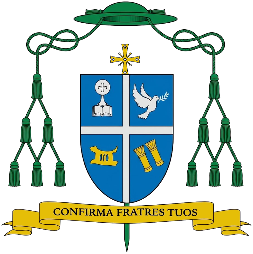 Coat of arms — Bishop Jean-Pierre Tanoh Tiémélé