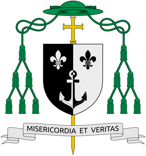 Coat of arms — Bishop François Marie Pierre Touvet