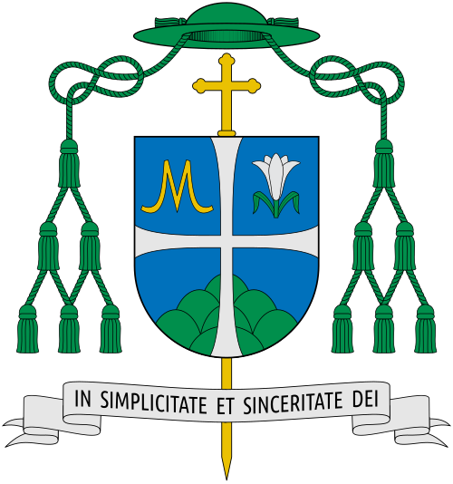 Coat of arms — Bishop Darius Trijonis
