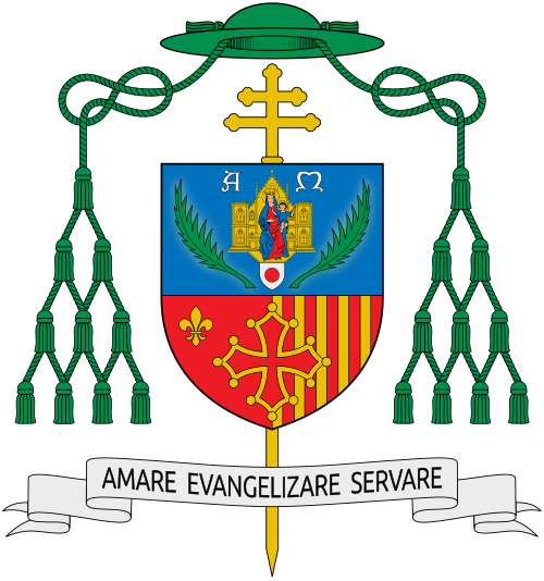 Coat of arms — Archbishop Norbert José Henri Turini