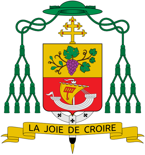 Coat of arms — Archbishop Laurent Bernard Marie Ulrich