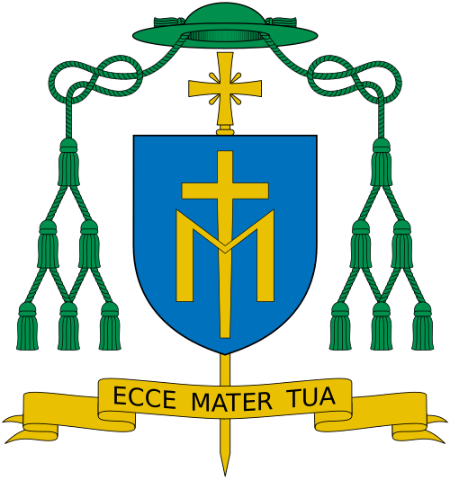 Coat of arms — Bishop Dieudonné Uringi Uuci
