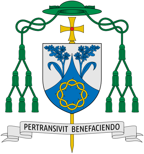 Coat of arms — Bishop Bruno Paul Marie Valentin