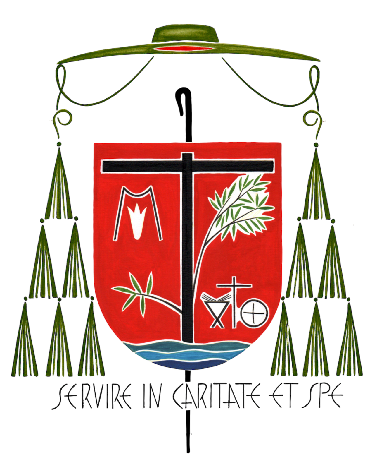 Coat of arms — Bishop Raimundo Vanthuy Neto