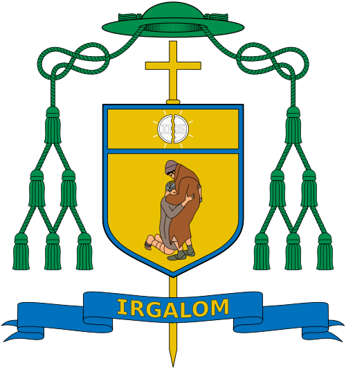 Coat of arms — Bishop László Varga