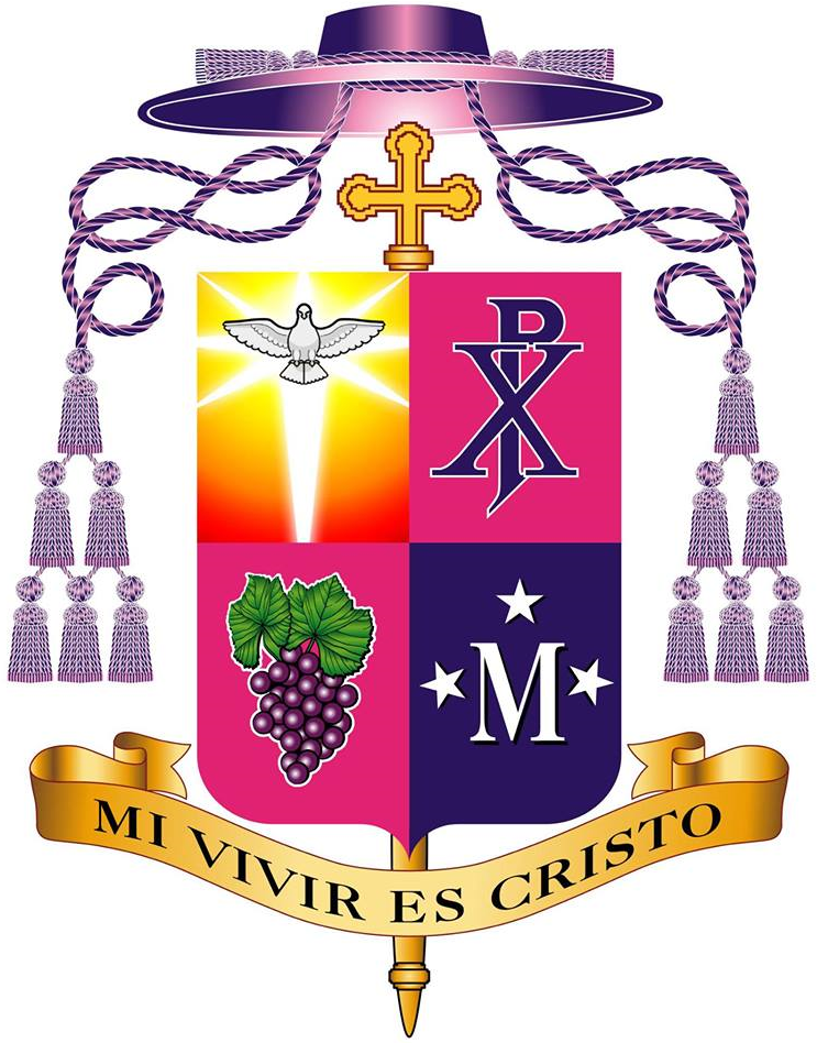 Coat of arms — Bishop Ricardo Jorge Valenzuela Rios