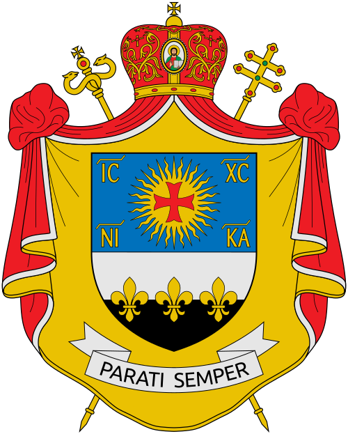 Coat of arms — Archbishop Cyril Vasil'