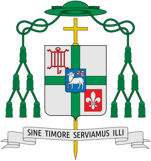 Coat of arms — Bishop Johannes Harmannes Jozefus van den Hende