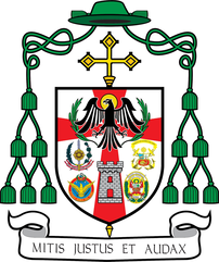 Coat of arms — Bishop Juan Carlos Vera Plasencia
