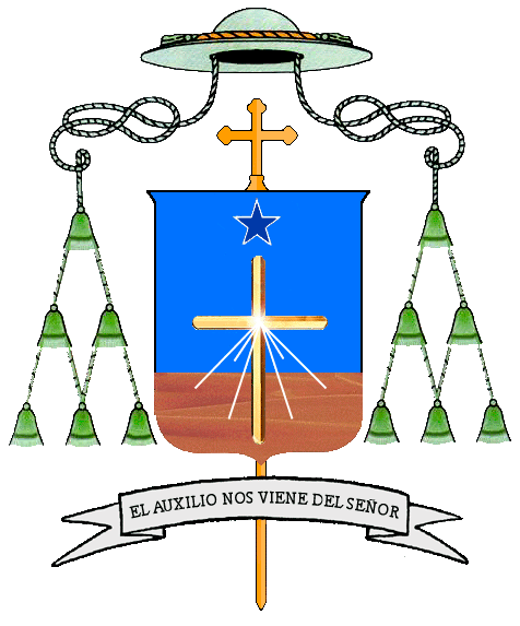 Coat of arms — Bishop Guillermo Patricio Vera Soto