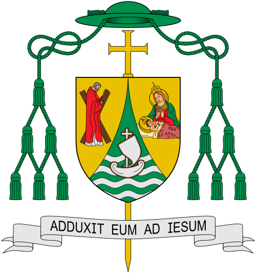 Coat of arms — Bishop András Veres