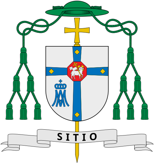 Coat of arms — Bishop Jesús Vidal Chamorro
