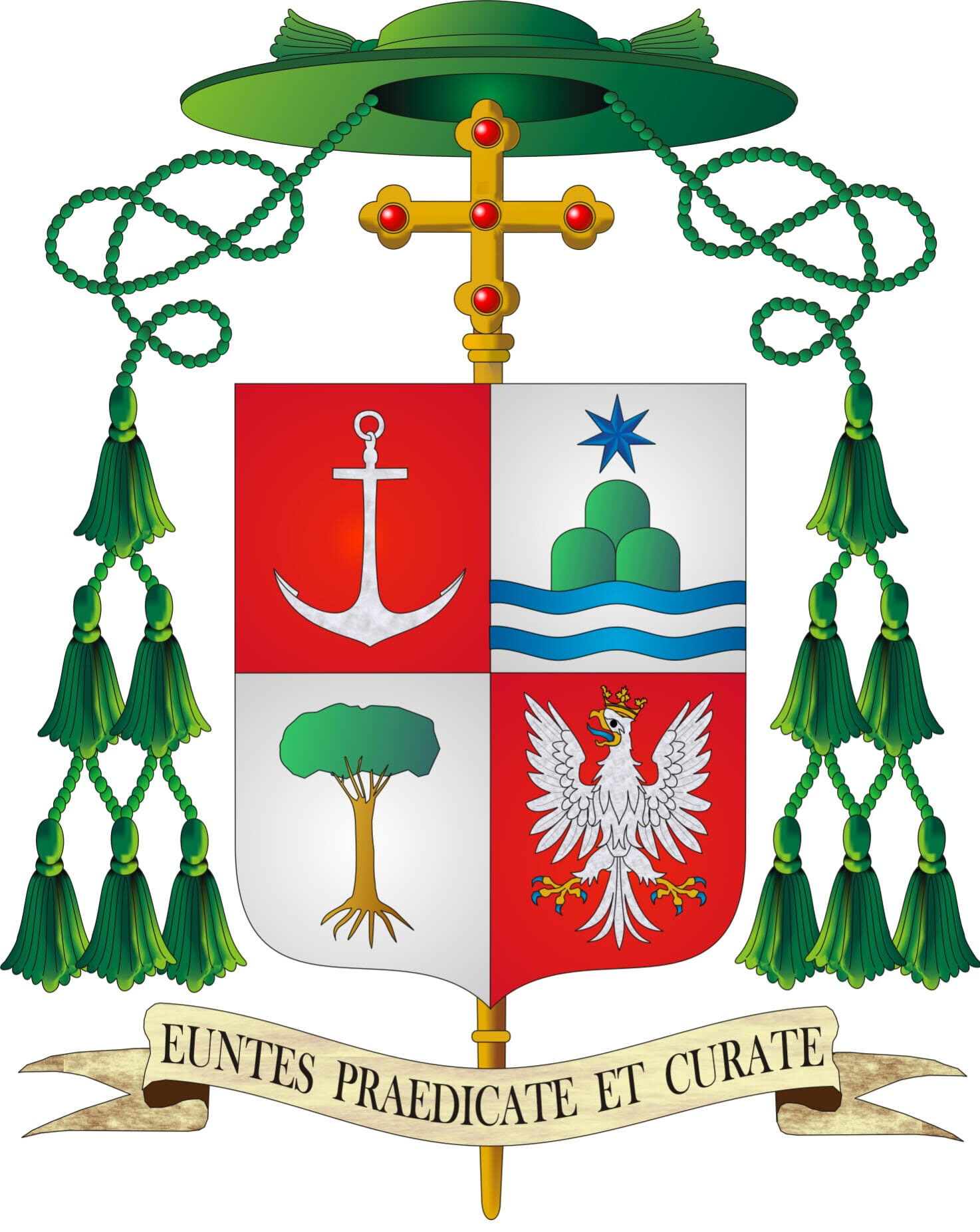 Coat of arms — Bishop Vincenzo Viva