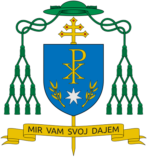 Coat of arms — Archbishop Tomo Vukšić
