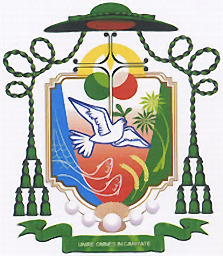 Coat of arms — Bishop Warnakulasurya Wadumestrige Devasritha Valence Mendis