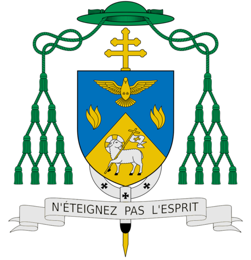 Armoiries de Monseigneur Pascal Wintzer, Archevêque métropolitain de Poitiers
