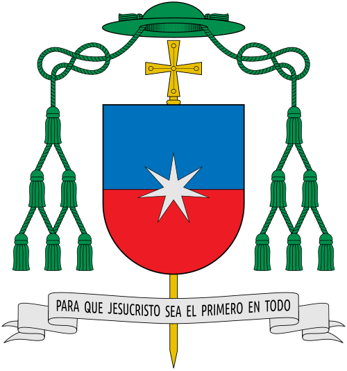 Coat of arms — Bishop Pedro Ignacio Wolcan Olano