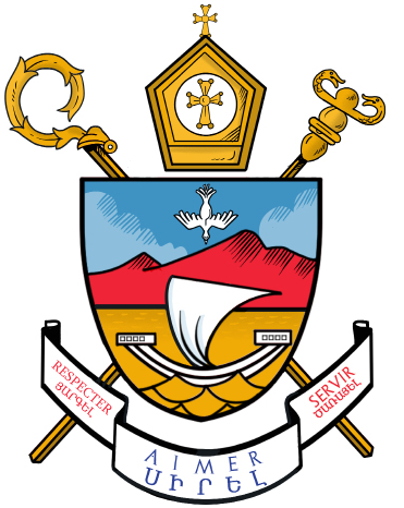 Coat of arms — Bishop Elie (Yéghia) Yéghiayan