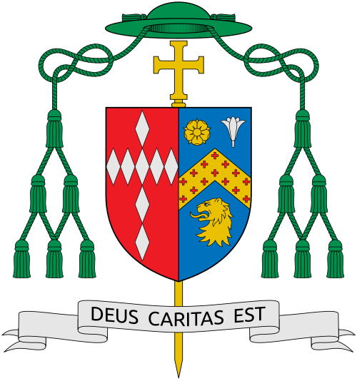 Coat of arms — Bishop Luis Rafael Zarama Pasqualetto