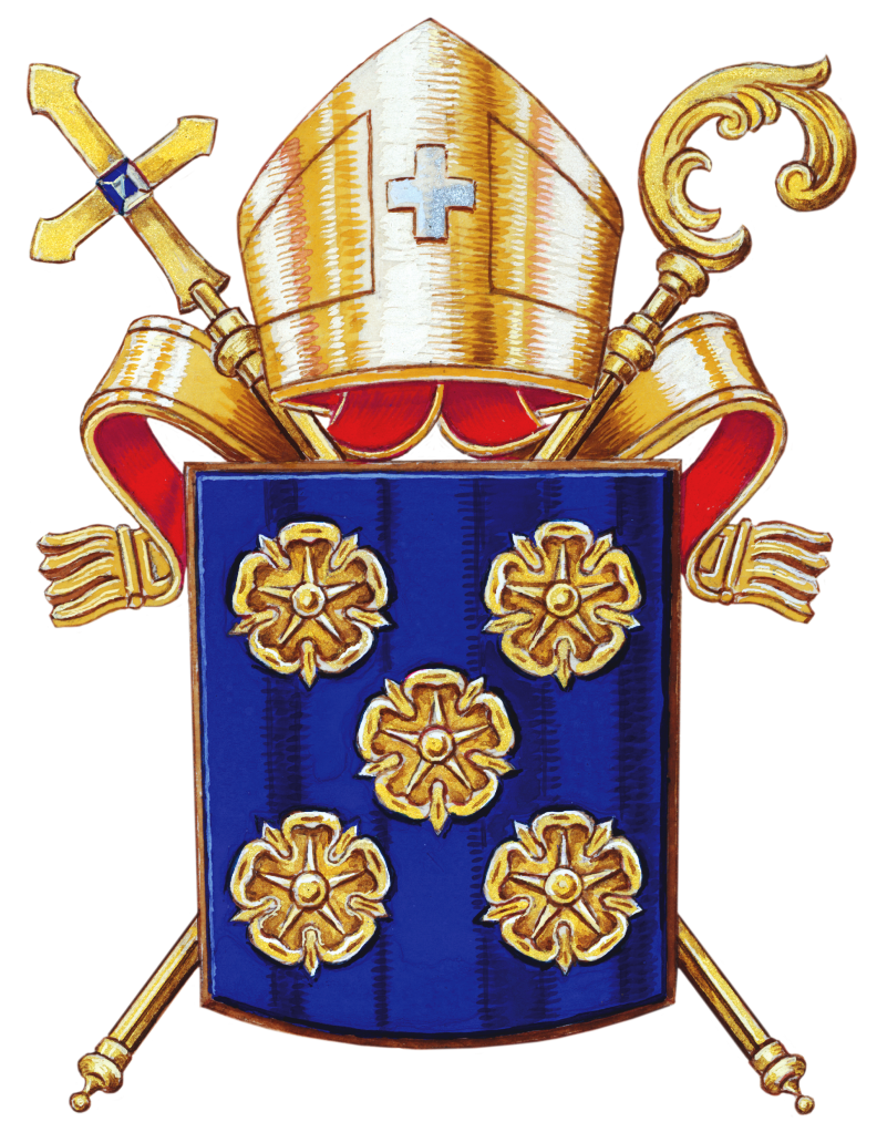 Coat of arms — Bishop Guido Zendron