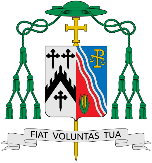 Coat of arms — Archbishop Thomas Robert Zinkula