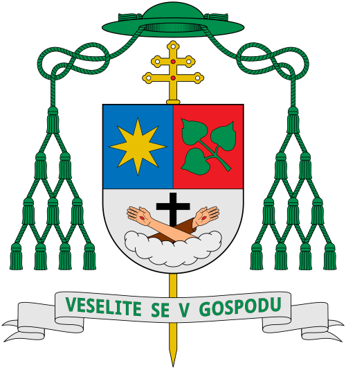 Coat of arms — Archbishop Stanislav (Stane) Zore